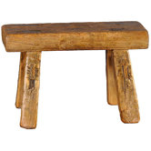 Asian Antique Children's Bench
