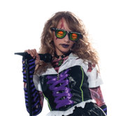 Zombies - Skull and Bones Hologram Glasses