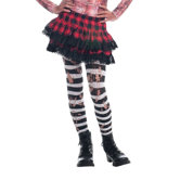 Zombies - Ripped Striped Tights Leggings