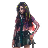 Zombies Long Black Wig