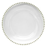 Turkish Glass Beaded Charger Plate (Set of 4)