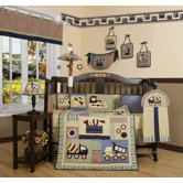 Boutique Baby Boy Constructor 13 Piece Crib Bedding Set