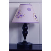 Lamp Shade - Butterfly  Lavender