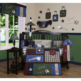 Boutique Classic Sport 13 Piece Crib Bedding Set