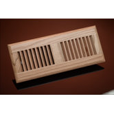 4" x 14" Surface Mount Red Oak Floor Register