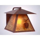 Ponderosa Pine Outdoor Wall Lantern