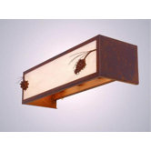 Ponderosa Pine Four Light Vanity Light