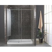 Athens Sliding Door Shower Enclosure and Base Set