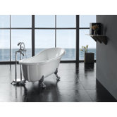 Clawfoot 66'' Acrylic Bathtub