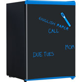 Energy Star Compact Refrigerator with Wipe-Off Board Front