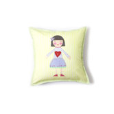 Purple Girl Pillow