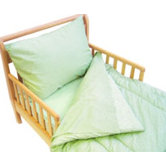 Percale Four Piece Toddler Bed Set