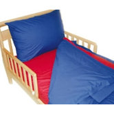 Percale Four Piece Toddler Bed Set