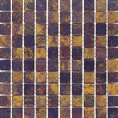 Iron Slate 13" x 13" Random Mosaic Porcelain Floor Tile
