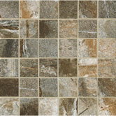 Vesale Stone 2" x 2" Decorative Square Mosaic in Moss