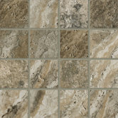 Archaeology 3" x 3" ColorBody Porcelain Mosaic in Crystal River