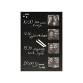 Pt Quattro Pictures Memo and Chalk Board in Black
