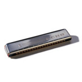 Echo 40 Tremolo Harmonica in Chrome - Key of C