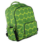 Big Dots Large Backpack in Green