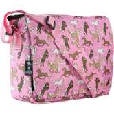 Horses in Pink Kickstart Messenger Bag