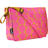Big Dots Hot Pink Kickstart Messenger Bag