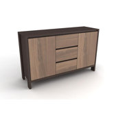 Tokyo 3 Drawer 2 Door Sideboard