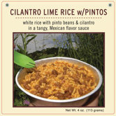 Cliantro Lime Rice and Pinto