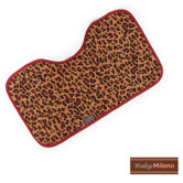 Baby Burp Cloth in Leopard Print