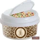 12 oz Giraffe Snack Container