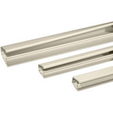 1" One Piece Latching Raceways in Ivory
