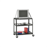 UL Listed Pixmate 24" x 38" Shelf Television Cart