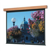 Matte White Hamilton Designer Manual Screen - 96" x 96" AV Format
