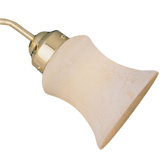 Neckless Side Glass Shade in Aged Cream