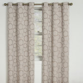 Meridian Grommet Blackout Window Panel in Linen