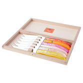 Berlingot 6-Piece Steak Knives Set with Summer Handle