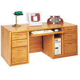 Contemporary Executive Computer Desk