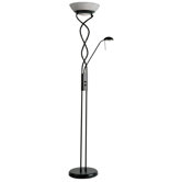 Light Mother and Son Torchier Floor Lamp