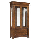 European Legacy Tall China Cabinet