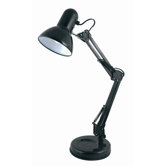 Hobby 40W Desk Lamp in Black