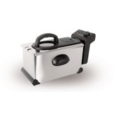 3.5 Litre Oblong Family Fryer in Brushed Stainless Steel