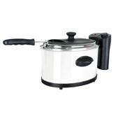 4.0 Oval Family Fryer in White