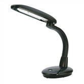 EasyEye 2-Tube Desk Lamp with Ionizer - Black