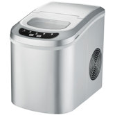 Portable Ice Maker in Silver