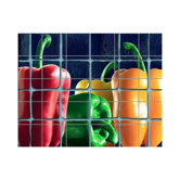 Peppers Kitchen Tile Mural
