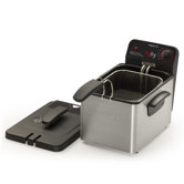 Immersion Element Deep Fryer in Brushed Stainless