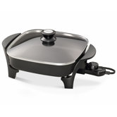 11" Electric Skillet with Lid