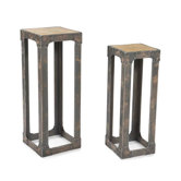 Urbane Pedestal Plant Stand (Set of 2)