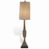 Amsterdam Buffet Lamp in Weathered Pine (Set of 2)