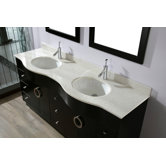 Zed 72" Double Bathroom Vanity