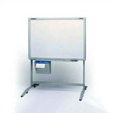2-Panel Wide Screen Electronic White Board with Integrated Plain Paper Printer